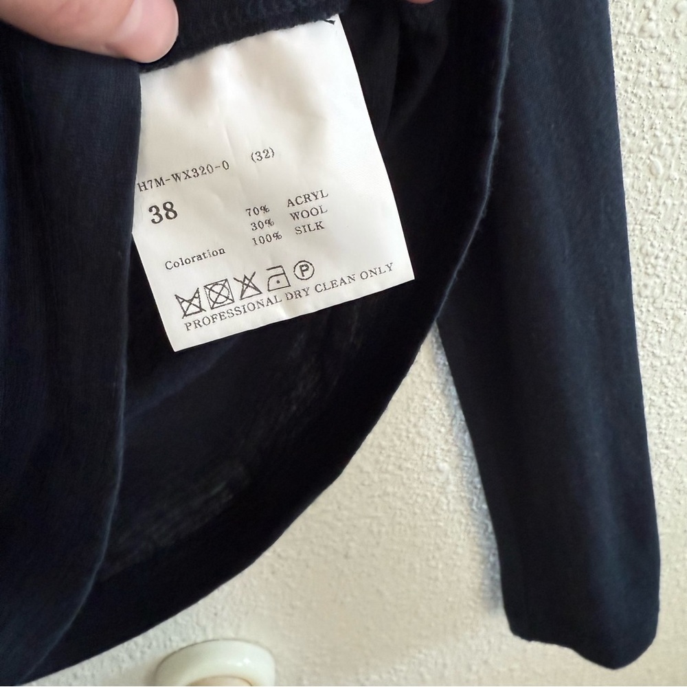 Y2K Hanii Y Long Sleeve Tie Detail Top - Picture 4 of 10